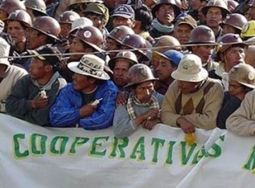 Cooperativas mineras en Bolivia